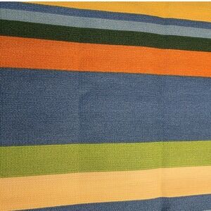 P/Kaufmann Outdoor Fabric Multi Color Stripe 35 x 52 3/4 Yard